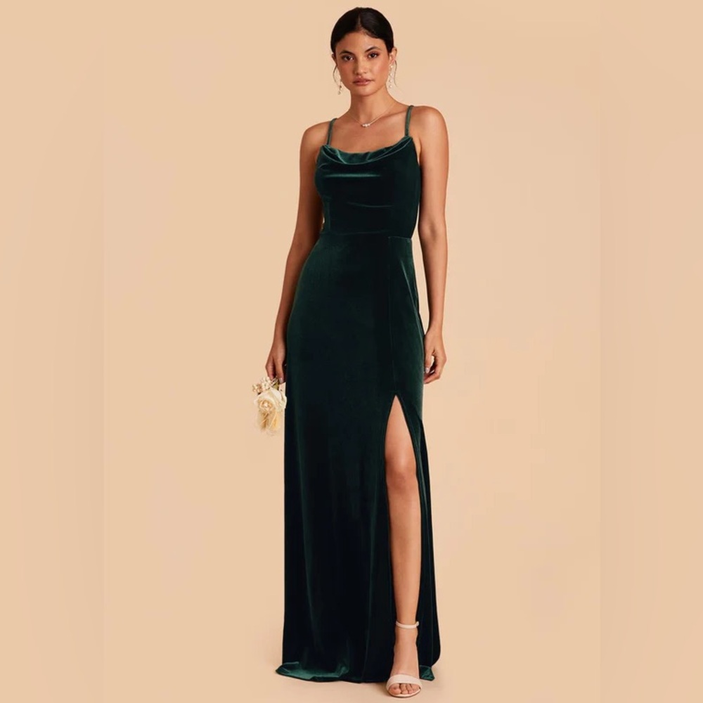Birdy Grey Ash Dress Velvet Emerald
